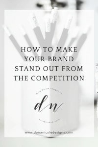 image with text overlay: how to make your brand stand out from the competition