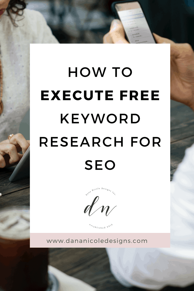 cover photo for blog post about keyword research