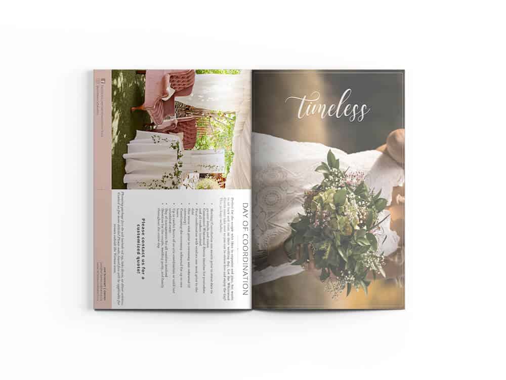 wedding magazine mockup
