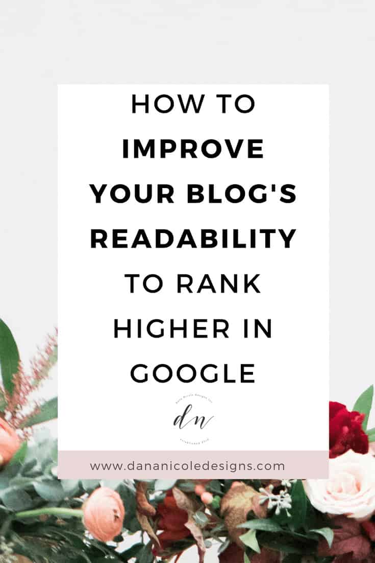 Cover image for blog post titled: how to improve your blog's readability to rank higher in Google