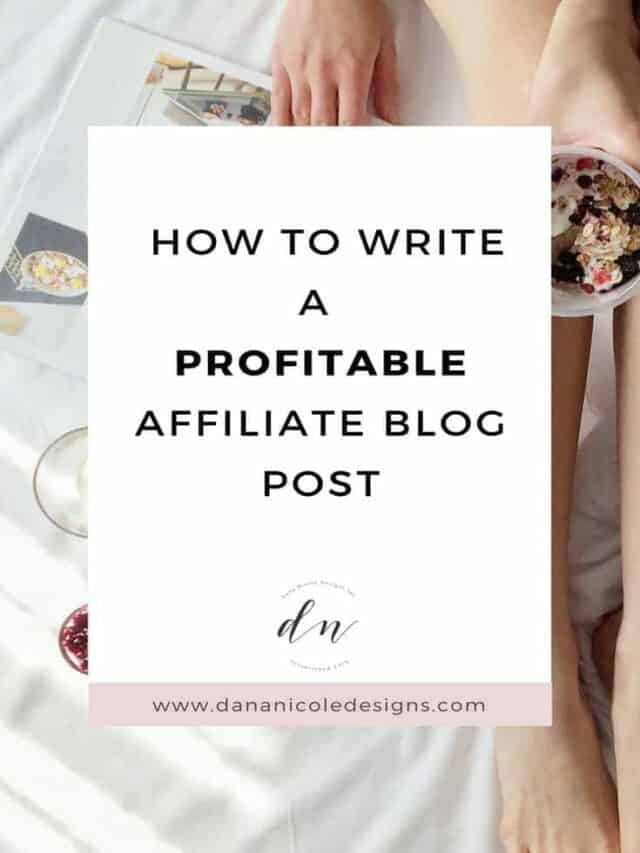 Tips for Writing Affiliate Blog Posts