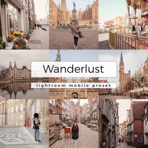A grid of photos with text overlay