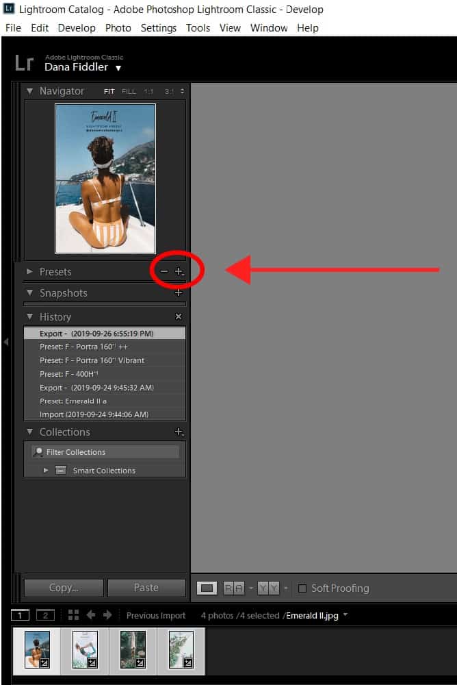 the lightroom interact for editing photos