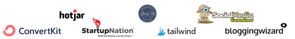 A collection of logos showing where Dana has had work published.