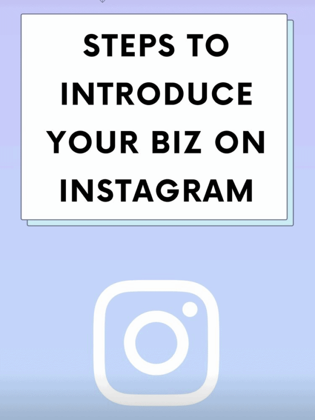 Introduce your business on Instagram