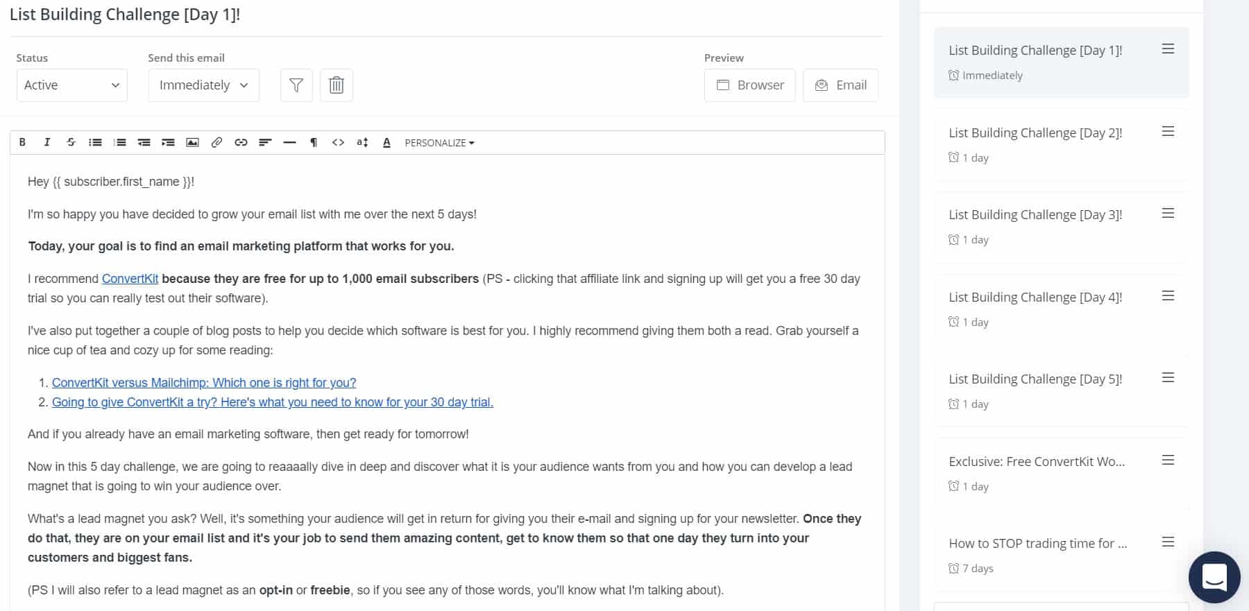 16 Email Opt-In Ideas To Explode Your Email List - Dana Nicole
